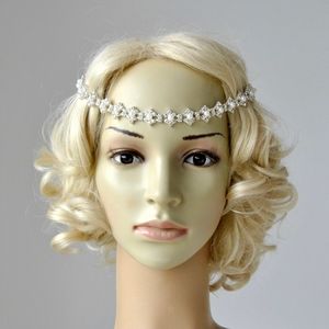 Cute Crystal Rhinestone and Pearl Headband